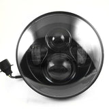 VisionPRO 8700B  Black 7" Harley LED Projection Daymaker Headlight for Harley Davidson Motorcycles