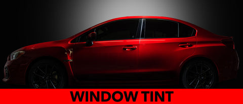 Full Window Tinting, Xpel HP "High Performance"  Hybrid Ceramic, No Glare Strip.